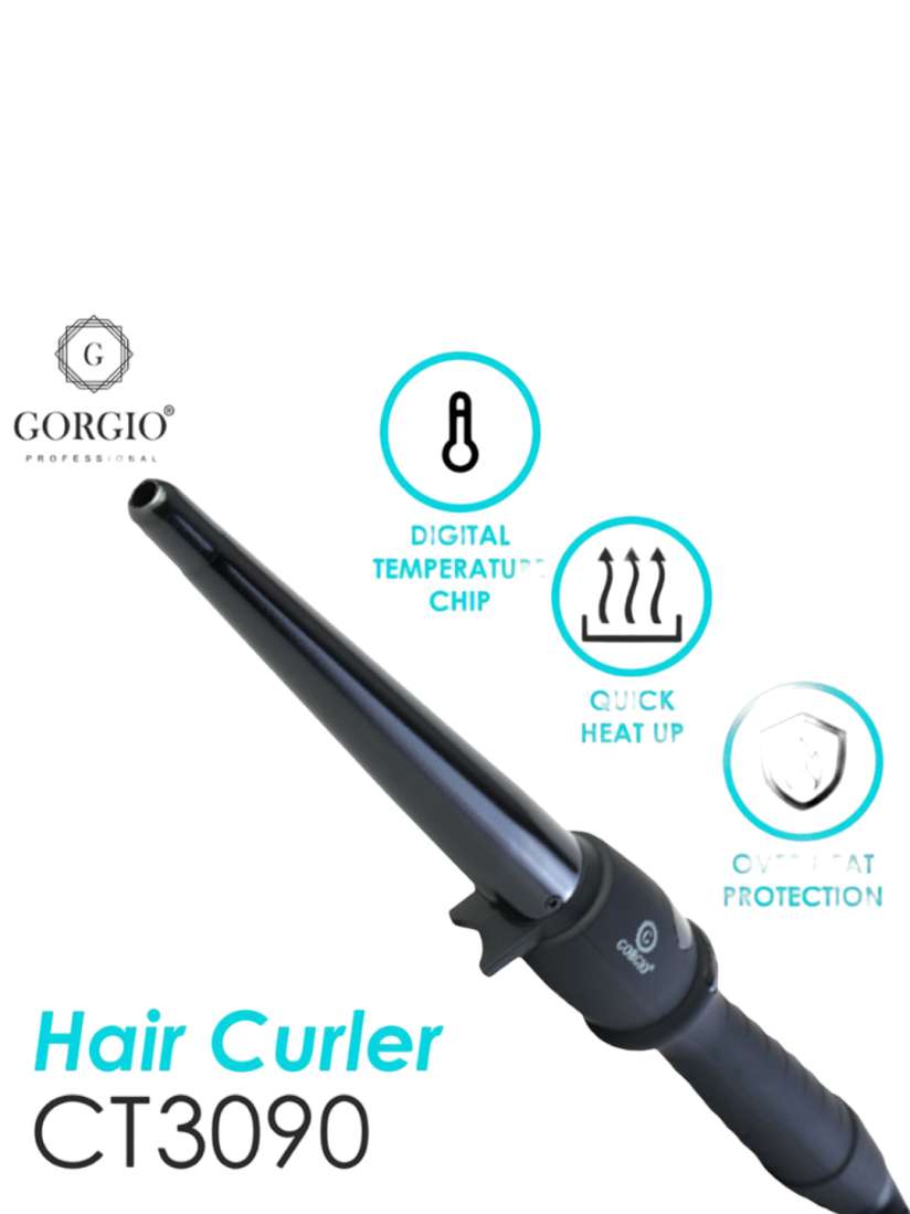 Gorgio professional hair curling tong outlet