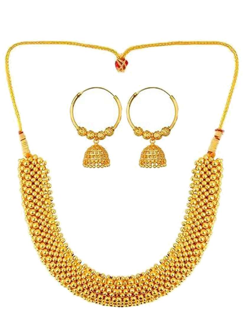 Jewellery set in myntra shop