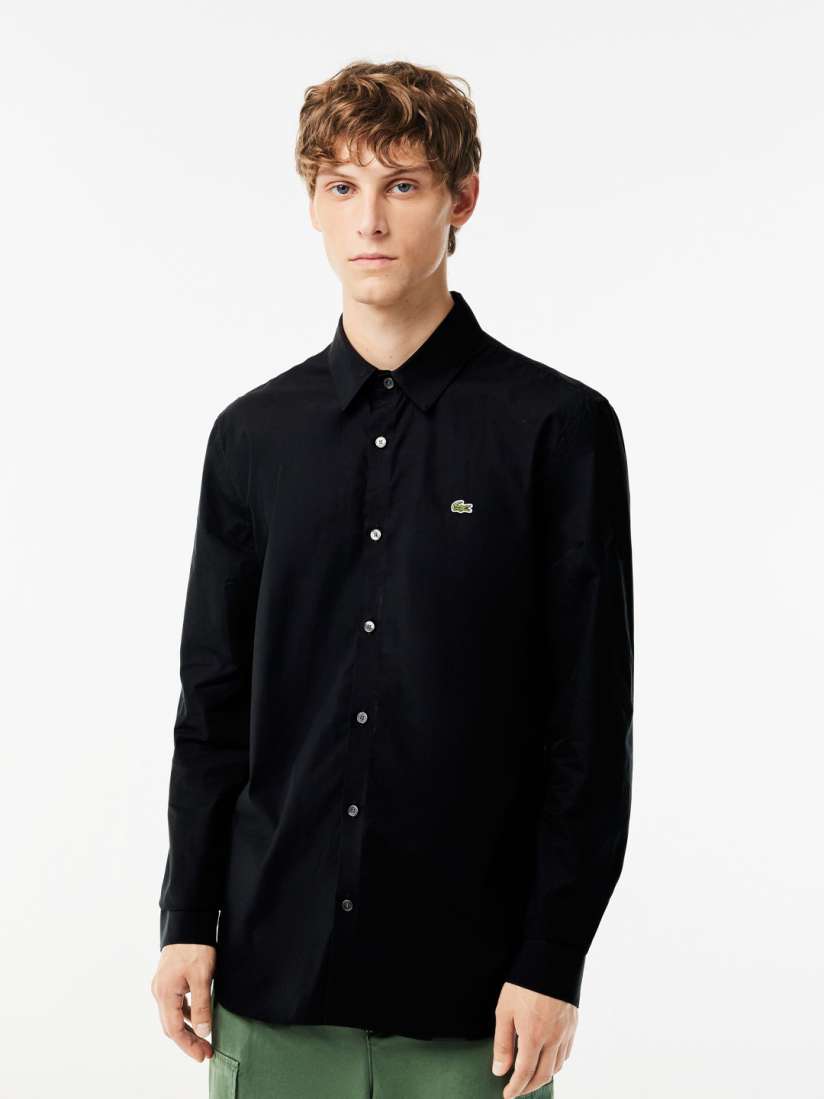 Buy Lacoste Men Solid Cotton Slim Fit Casual Shirt Shirts for Men 30229624 Myntra