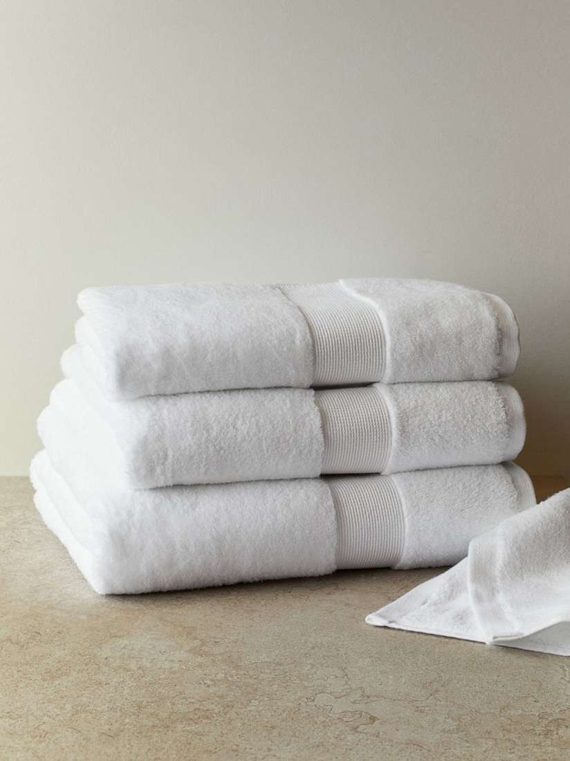 Buy H M White Soft Terry Bath Towels Bath Towels for Unisex 30245469 Myntra
