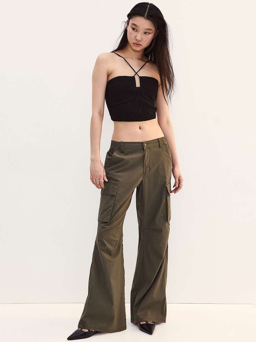 h & m cargo pants women
