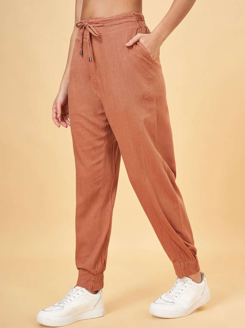 Pantaloons joggers womens best sale