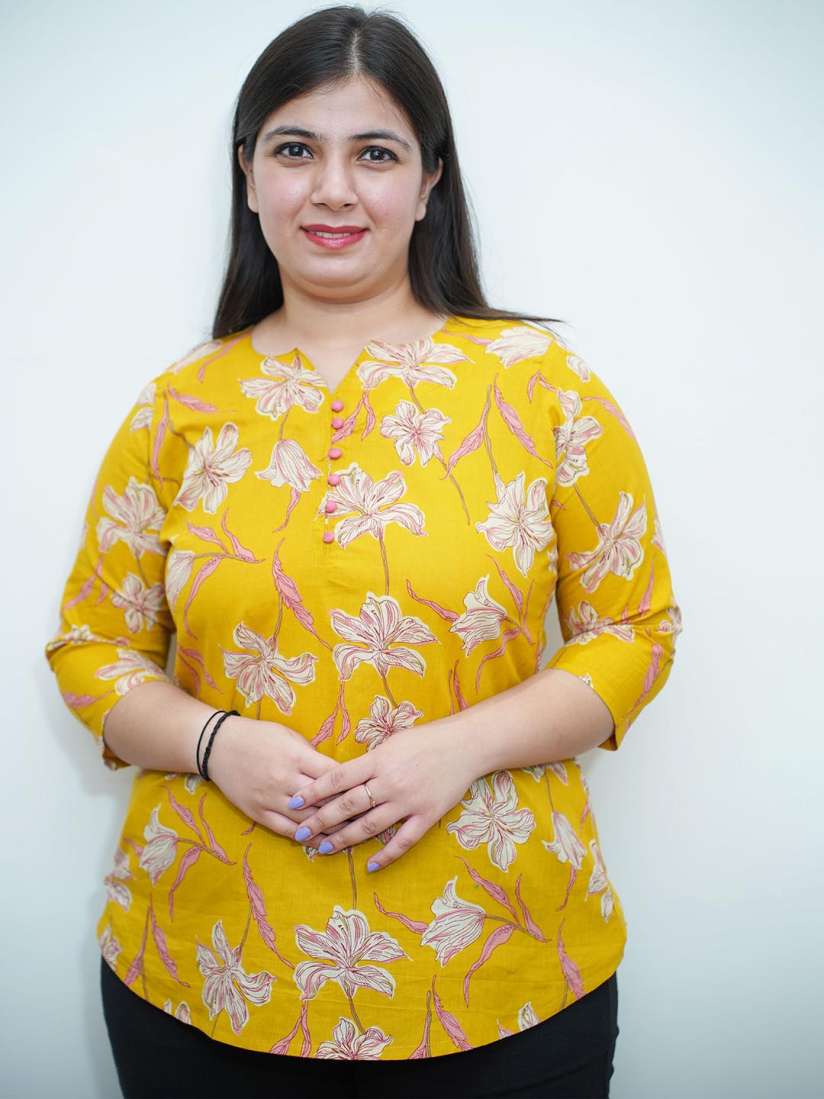 Plus size short kurtis best sale