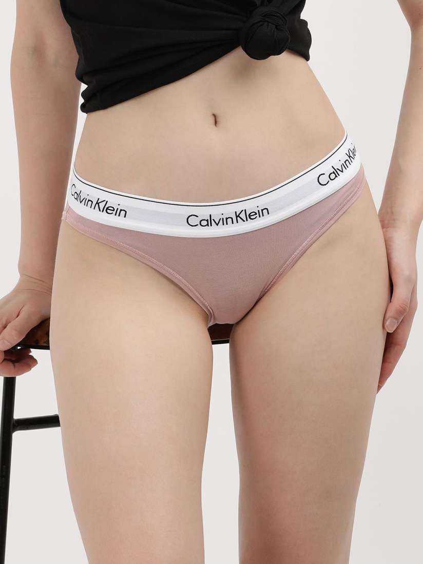 Buy Calvin Klein Women Underwear Ribbed Bikini Briefs Briefs for Women 30336750 Myntra