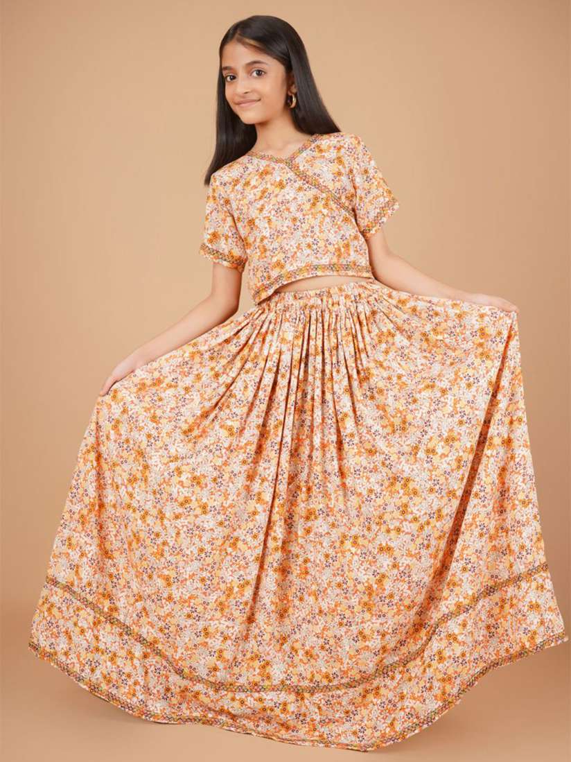 Lehenga choli for womens myntra clearance