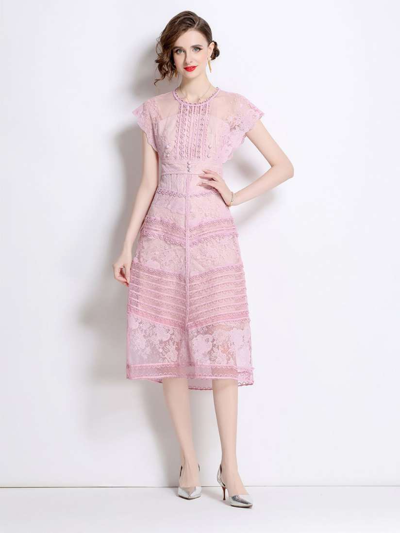 Myntra lace dress sale