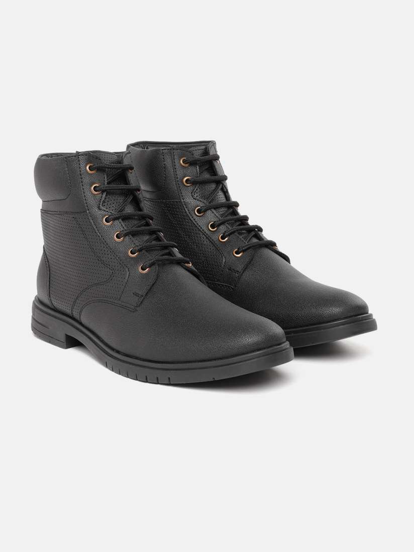 Buy The Roadster Lifestyle Co. Men Mid Top Regular Boots Boots for Men 29127174 Myntra