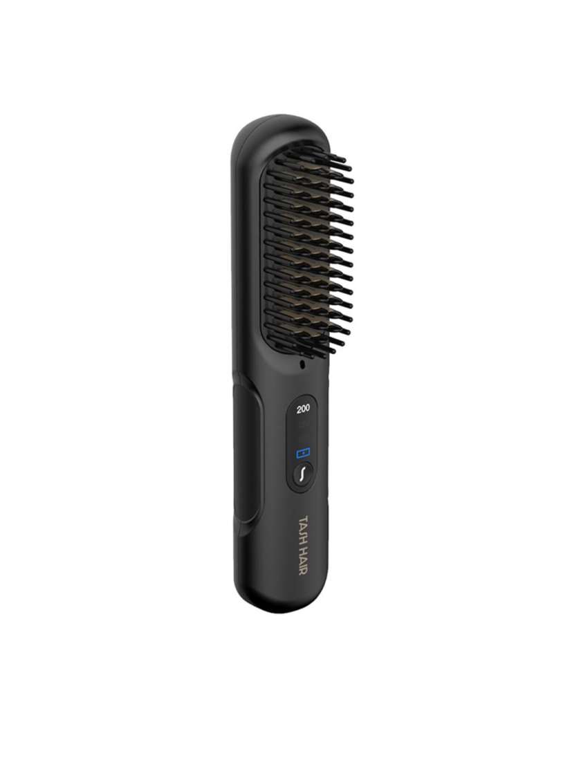 Wireless hair straightener brush on sale