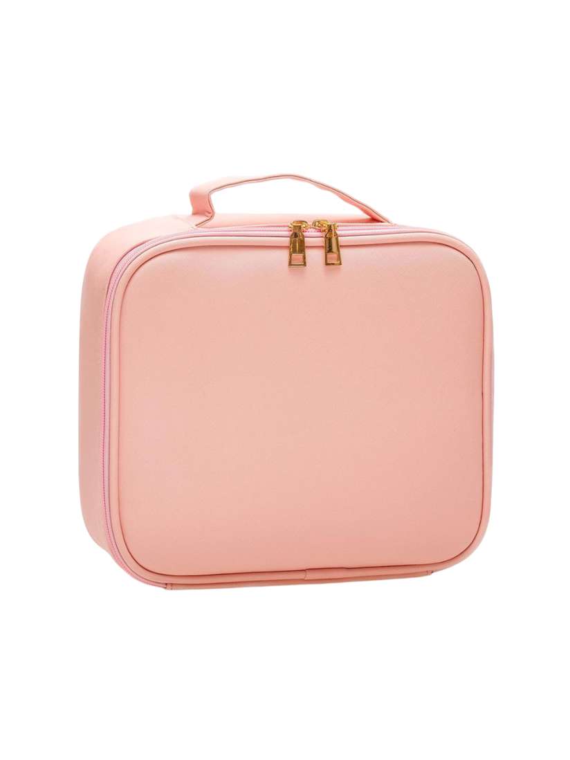 Buy Rhe Cosmetics Pink Professional Makeup Pouch Makeup Pouch for Unisex 30404143 Myntra