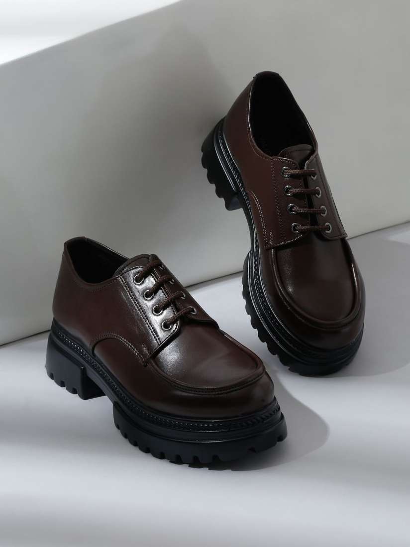 Buy VALIOSAA Women Lace Ups Lightweight Derbys Casual Shoes for Women 30424702 Myntra