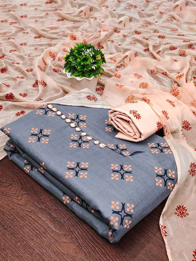 Unstitched suits myntra hotsell