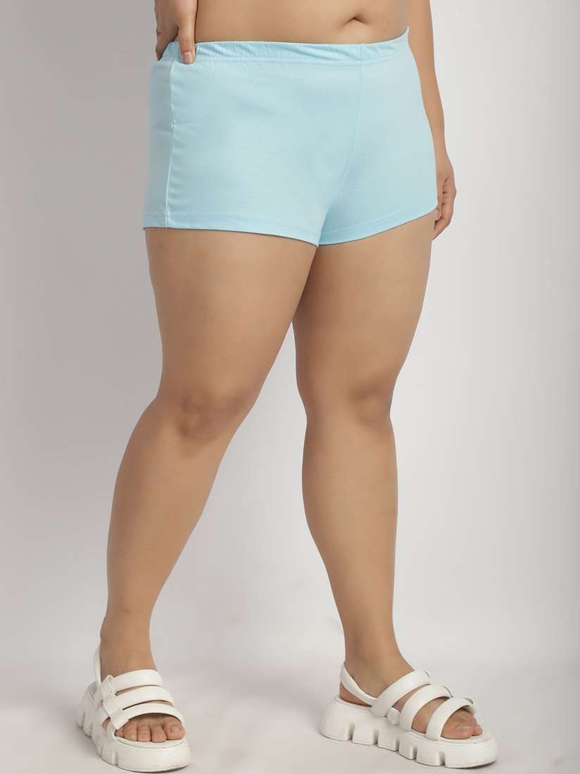 Plus size hot pants top