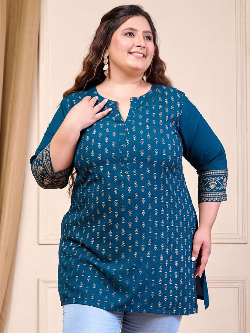 Myntra plus size kurtis online