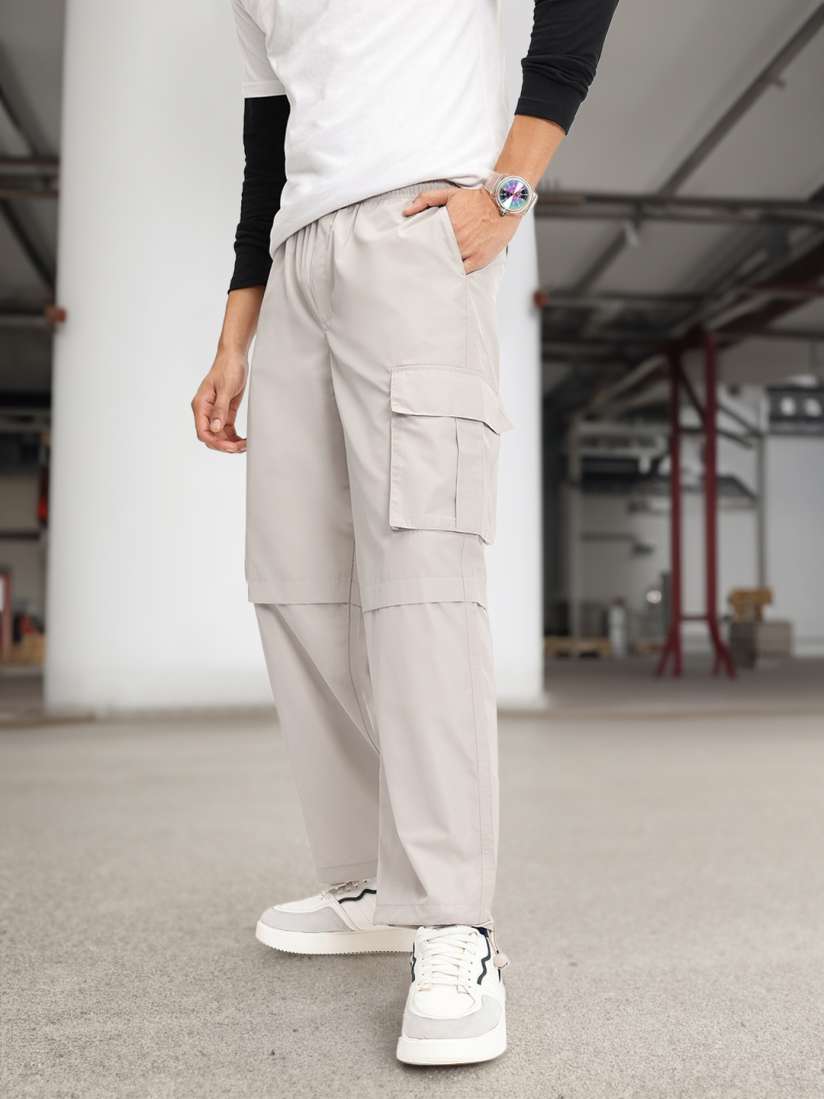 Mens parachute cargo pants sale