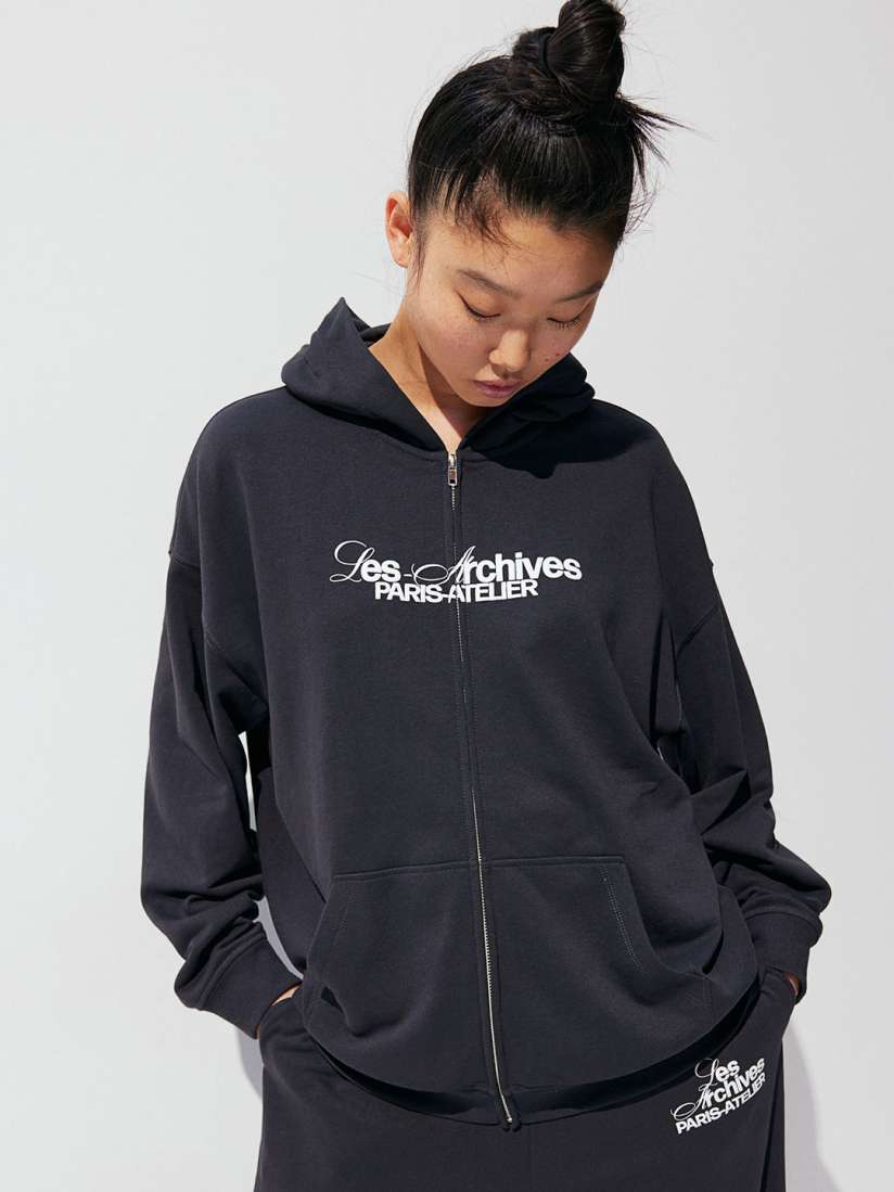 Buy H M Women Oversized Zip Through Hoodie Sweatshirts for Women 31638537 Myntra
