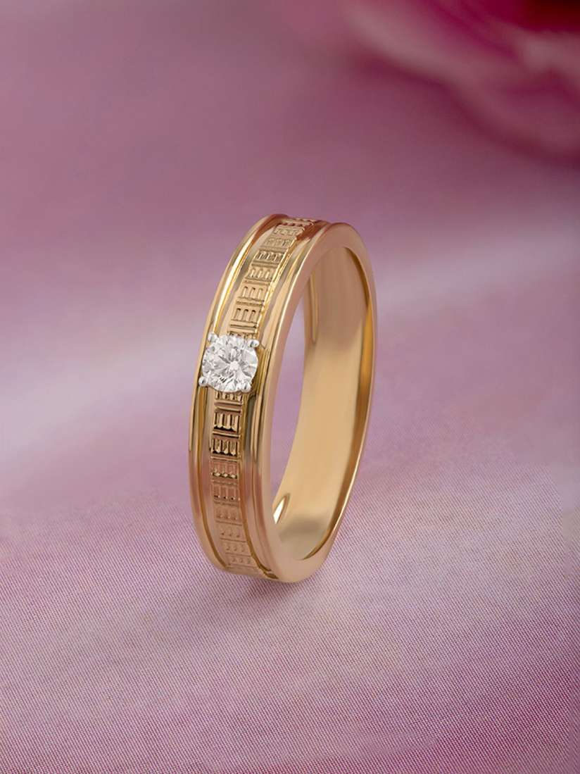 Tanishq diamond ring on emi online