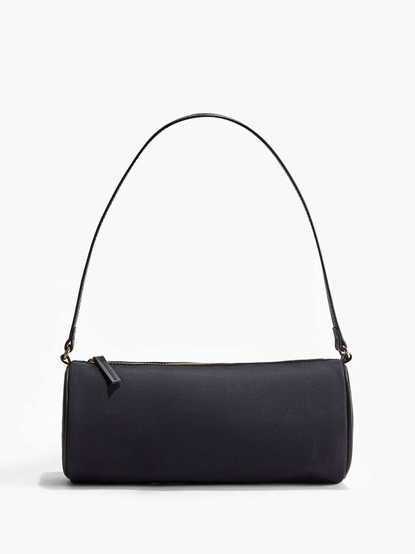 Taschen Baguette Tasche H&m H&m Shopper Schwarz Tasche