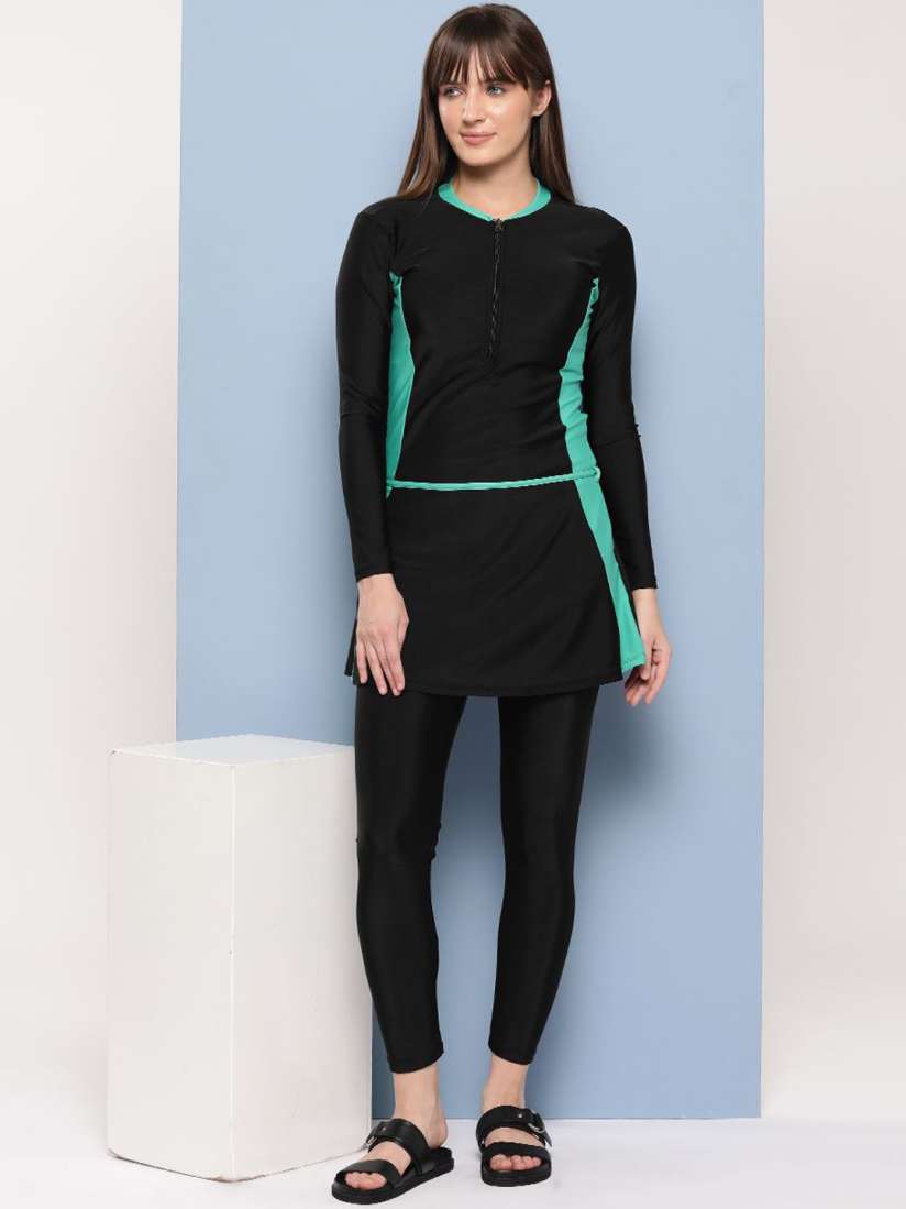 Swim dress full coverage discount