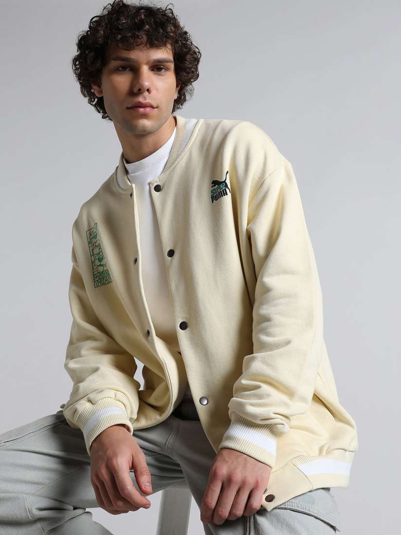 Puma baseball jacket best sale