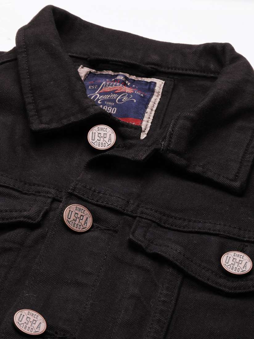 Uspa denim jacket cheap