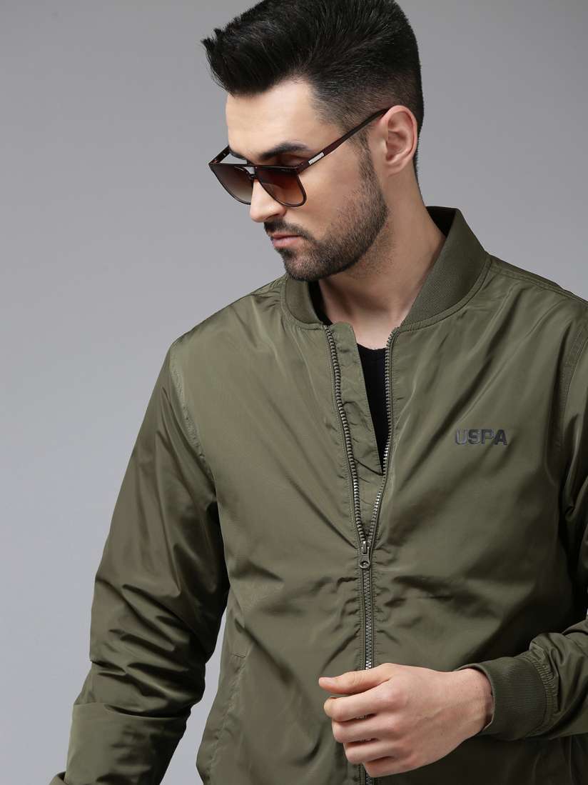 Us polo olive green jacket outlet