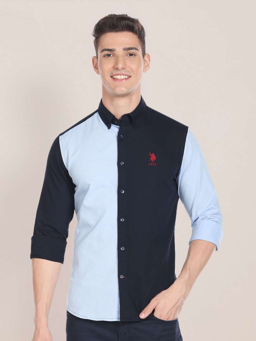 Us polo slim fit shirts cheap