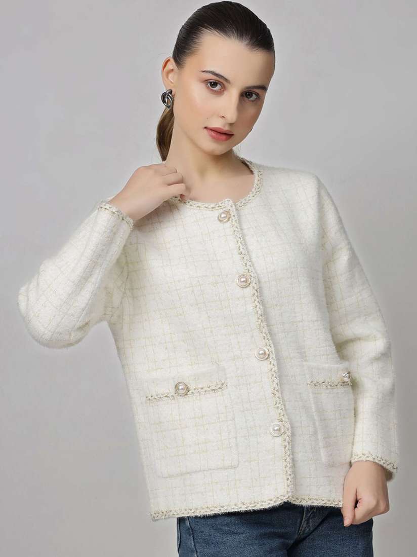 Buy Ziva Fashion Women Woolen Jacket Jackets for Women 31807864 Myntra
