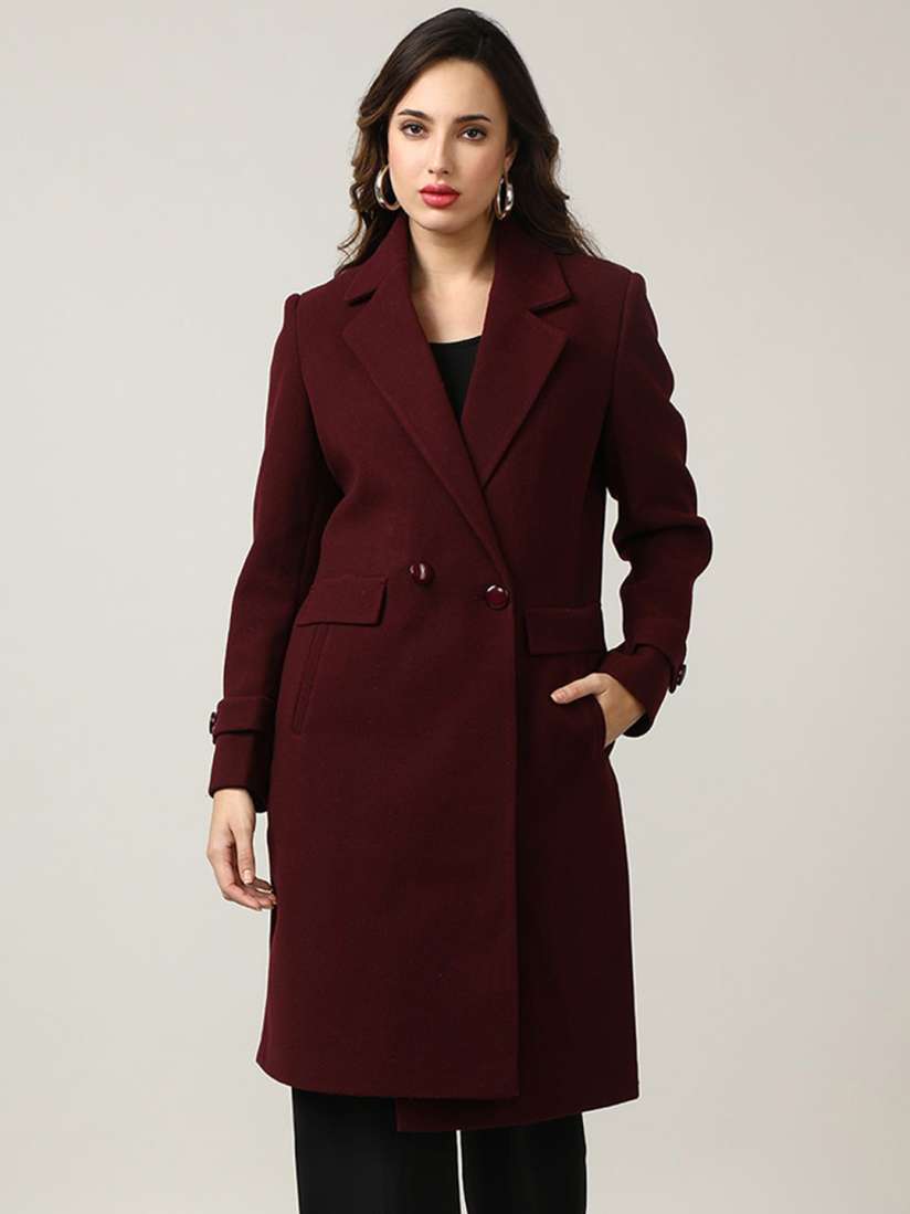 Myntra trench coat cheap