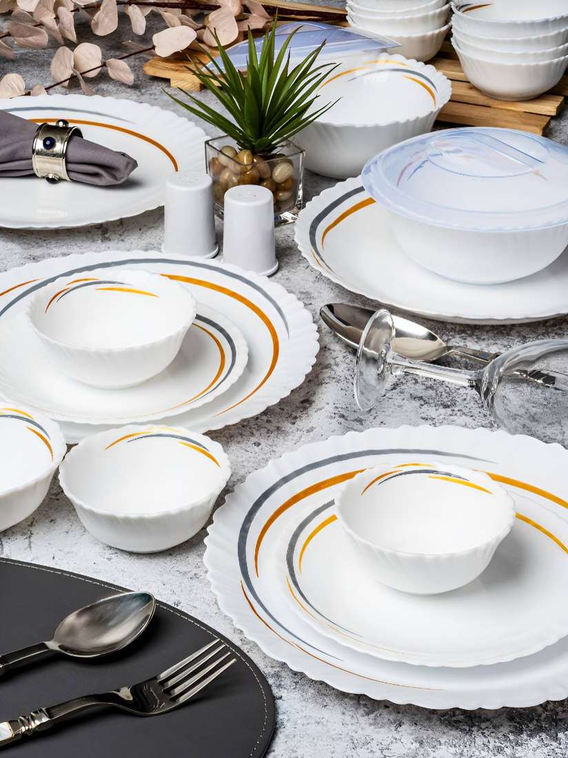 Cello Cutlery Plates Set Buy Cello Opalware Dinner Set (set Of