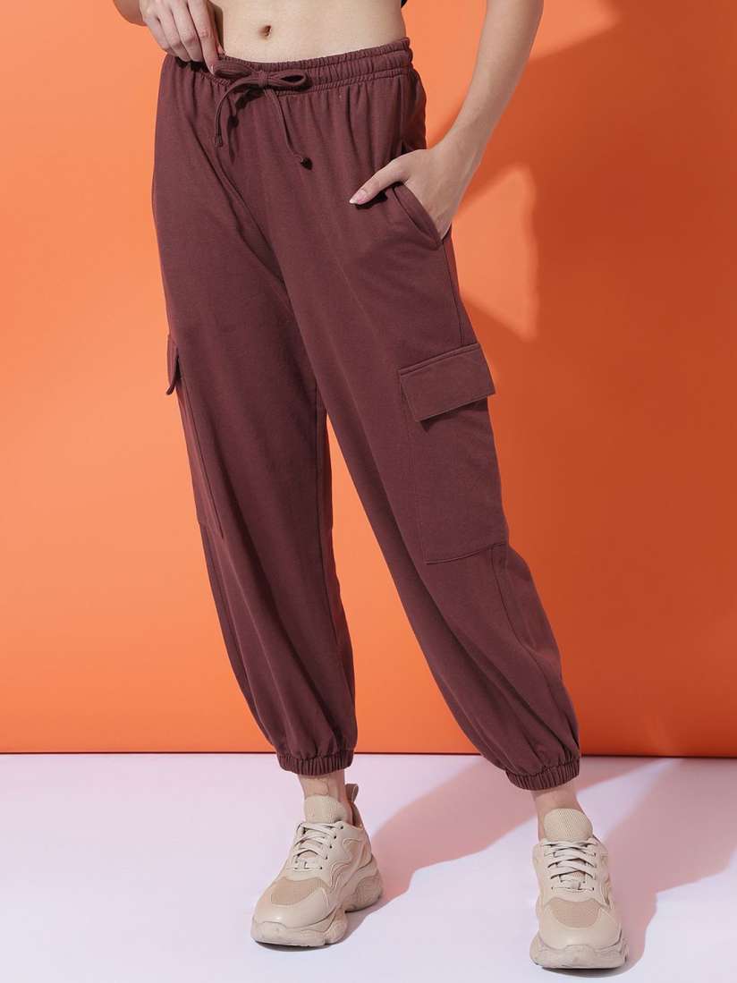 Cotton joggers womens top