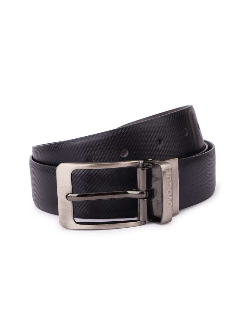 Buy Provogue Men Textured Leather Reversible Belt Belts for Men 31540085 Myntra