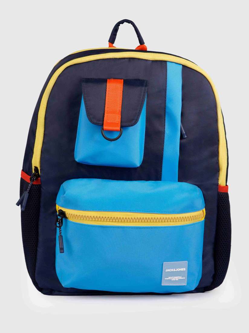 Buy Jack Jones Junior Boys Colourblocked Backpack Backpacks for Boys 31579659 Myntra