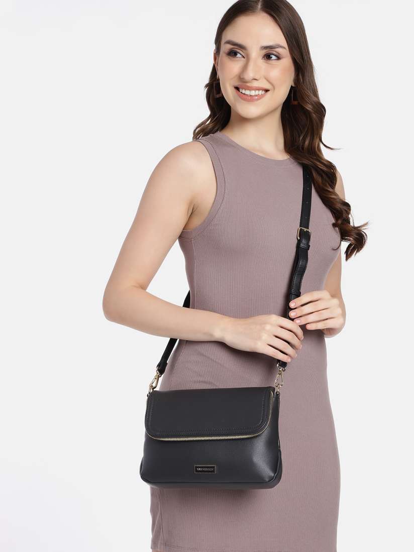 Buy Van Heusen Structured Sling Bag Handbags for Women 28811104 Myntra