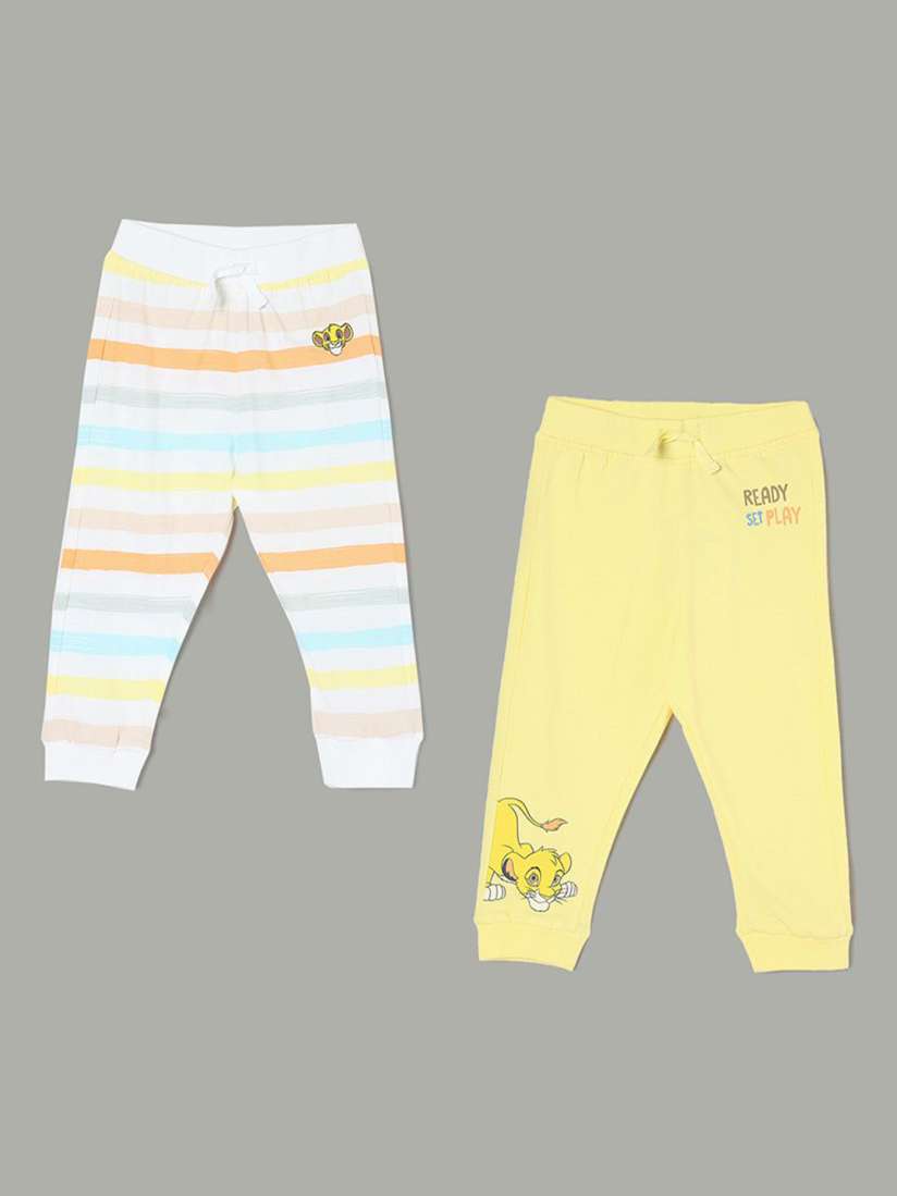 Buy Juniors by Lifestyle Boys Pack Of 2 Cotton Mid Rise Lounge Pants Lounge Pants for Boys 31577039 Myntra