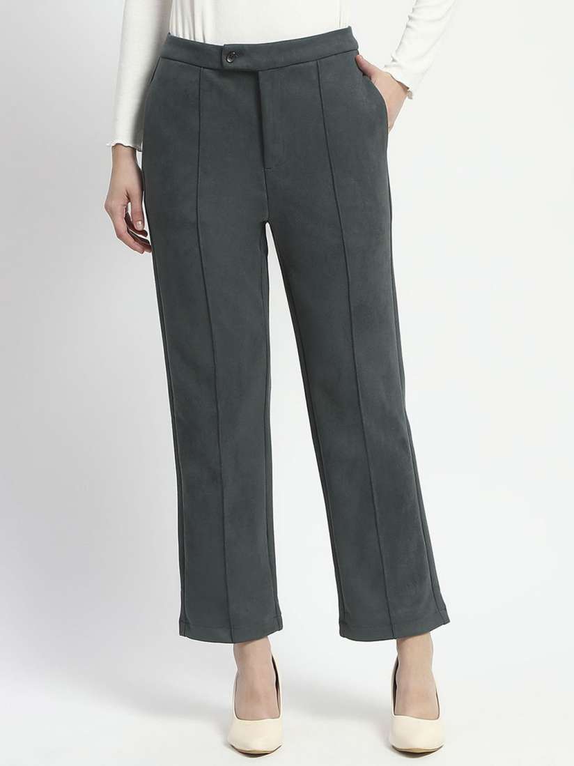 Buy Madame Women Trousers Trousers for Women 31574722 Myntra
