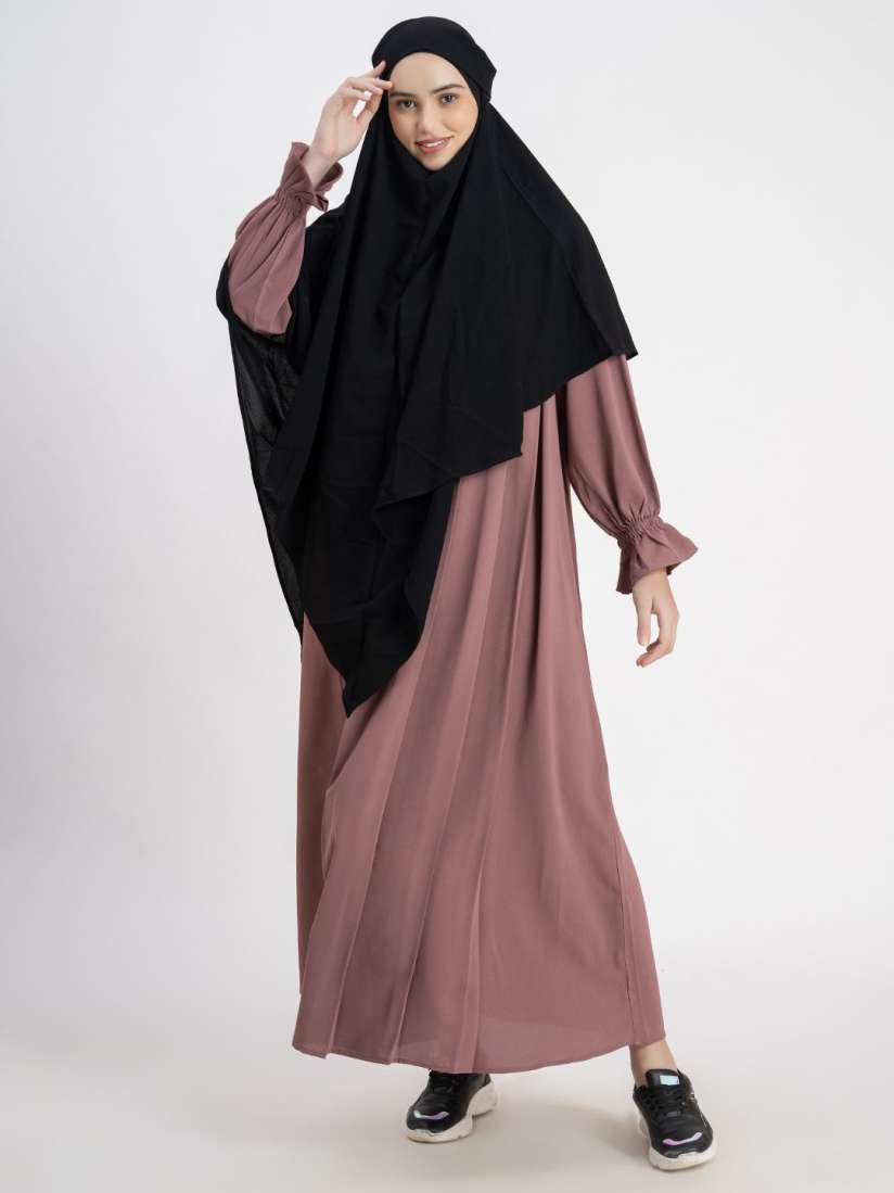 Buy SANASH Collections Round Neck Khimar Hijab Scarf Burqas for Women 31582597 Myntra