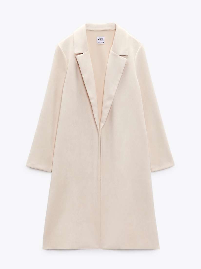 Buy ZARA Women Beige Coats Coats for Women 31159129 Myntra