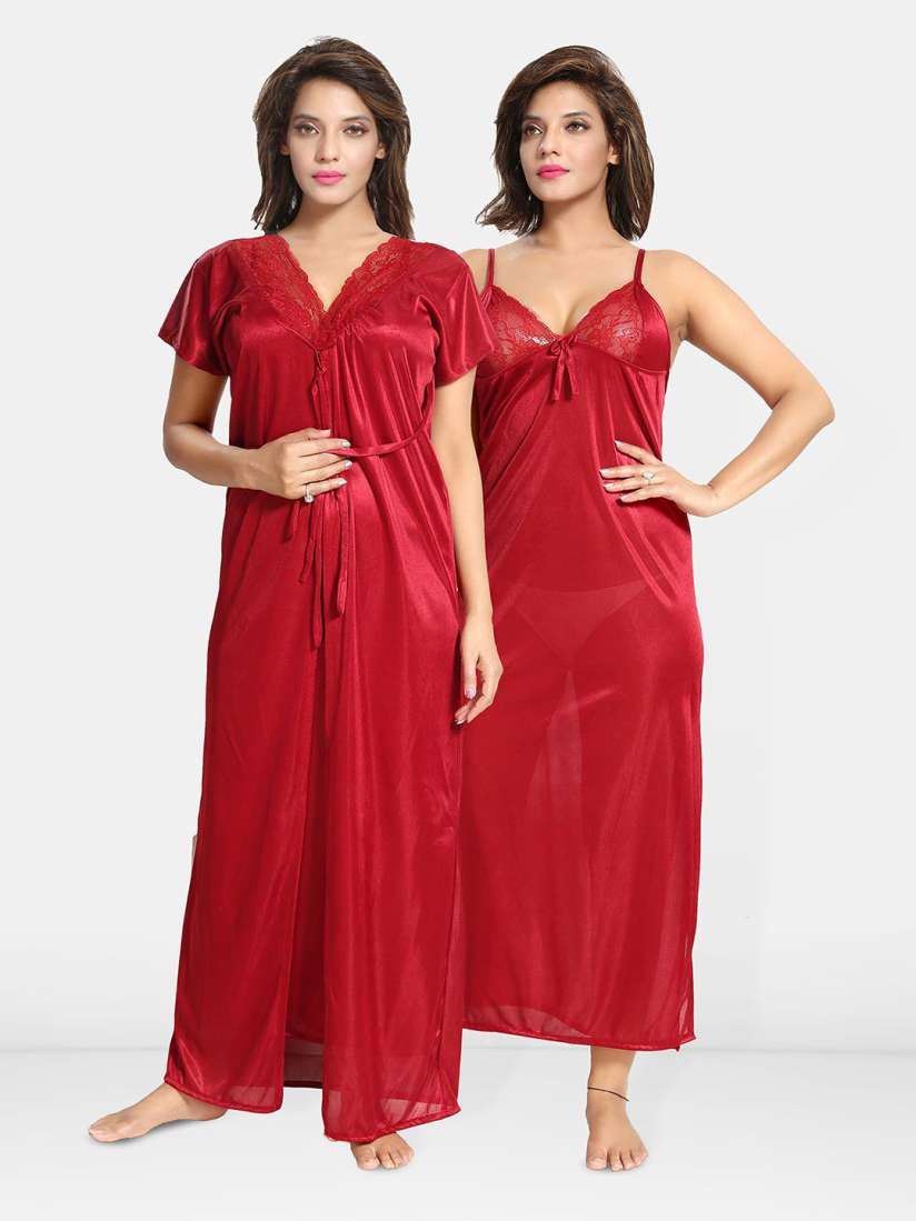 Myntra satin nighty new arrivals