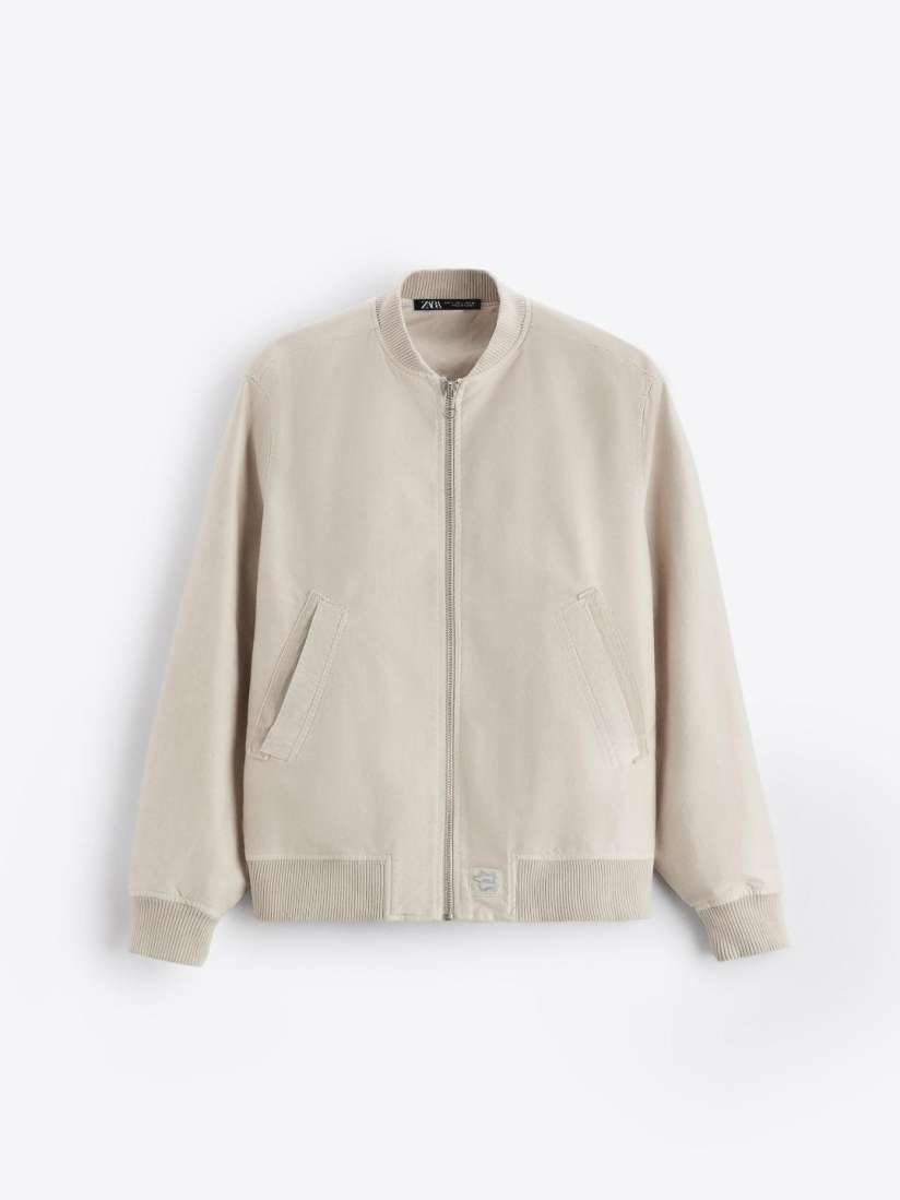 Zara white jacket men on sale