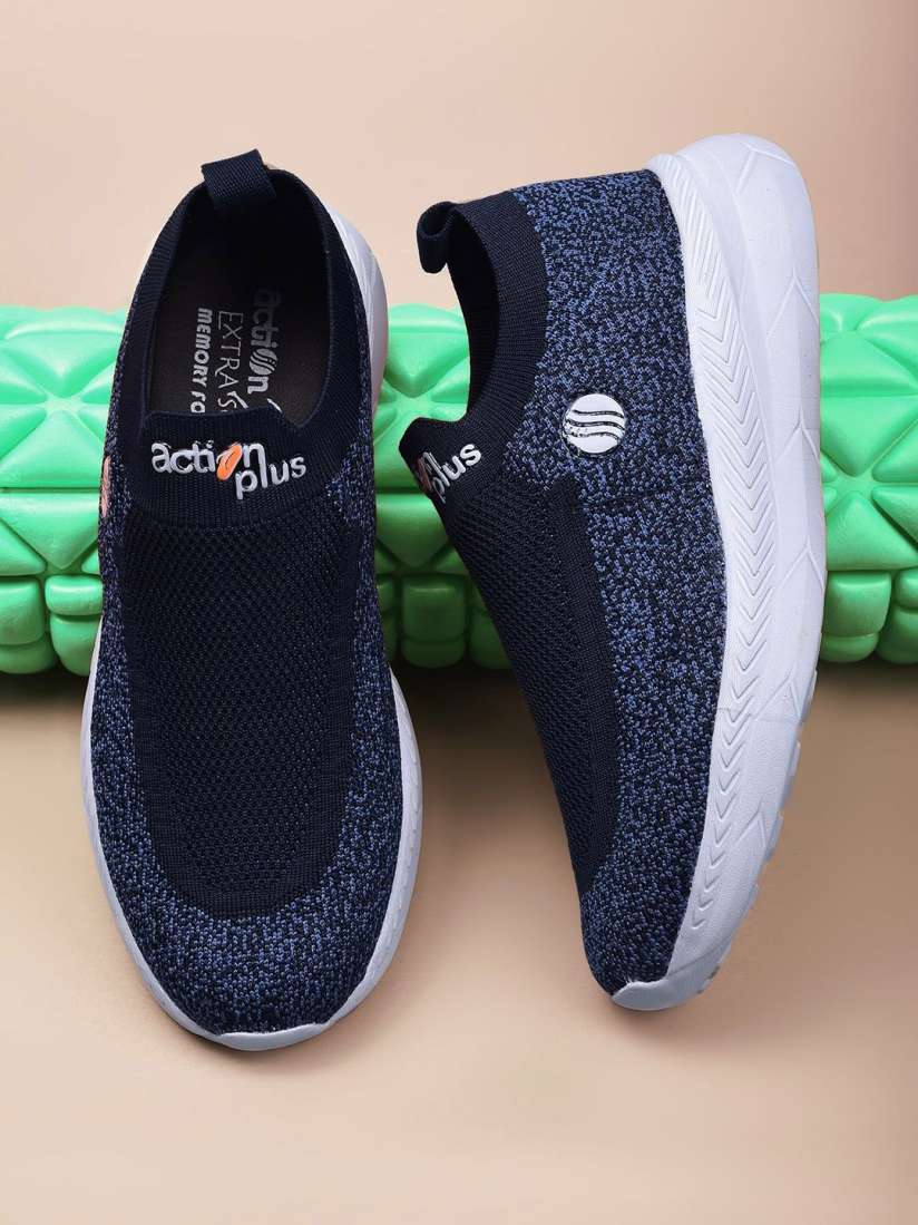 Buy Action EVA Flotter Men Woven Design Slip On Sneakers Casual Shoes for Men 31176398 Myntra