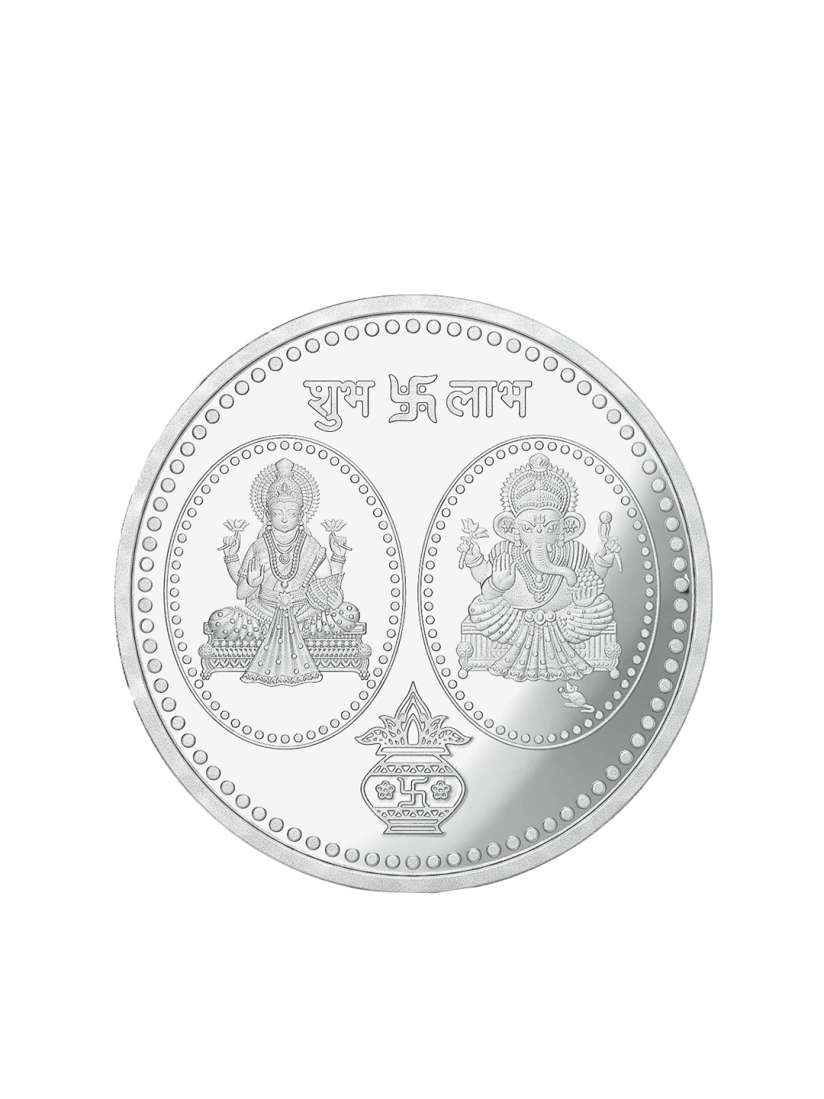 Buy Joyalukkas 999 Shub Lab Silver Coin 20g Silver Coins for Unisex 31181463 Myntra