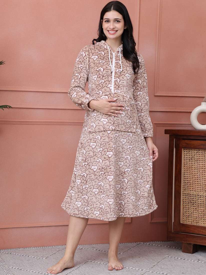 Woolen maternity dresses outlet