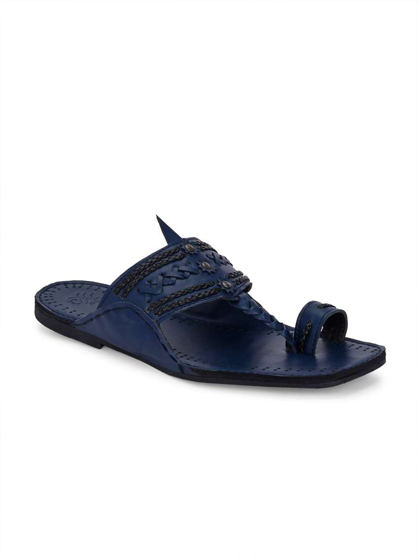 Buy House of Pataudi Men Casual Slip On Kolhapuris Comfort Sandals Sandals for Men 31299705 Myntra