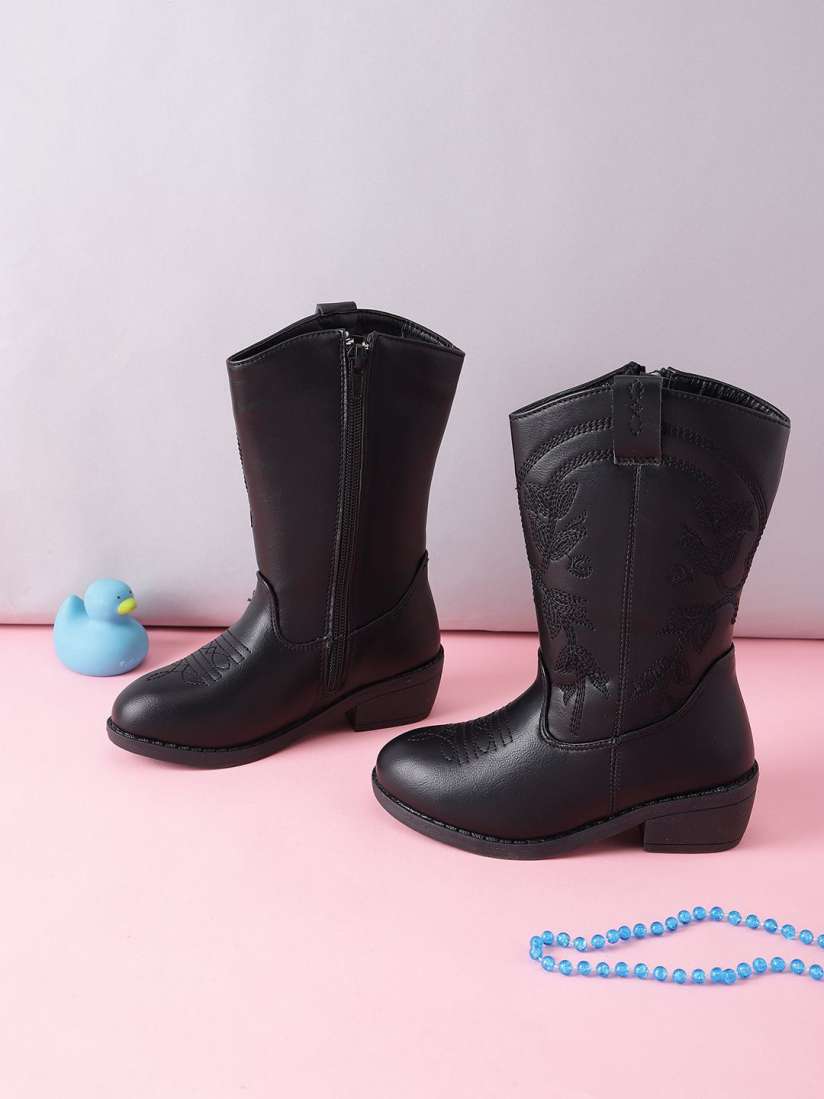 Buy Truffle Collection Girls Block Heeled Winter Boots Boots for Girls 31327818 Myntra