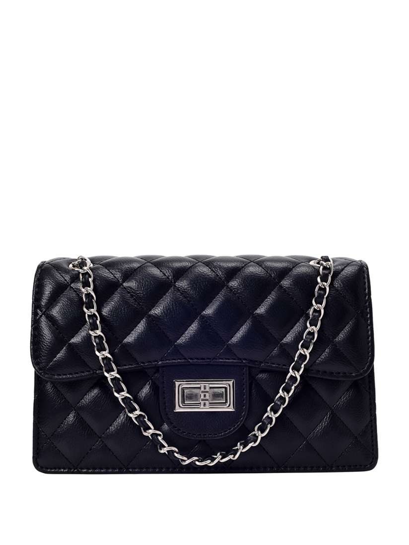 Buy Lino Perros Quilted Structured Shoulder Bag Handbags for Women 30795421 Myntra