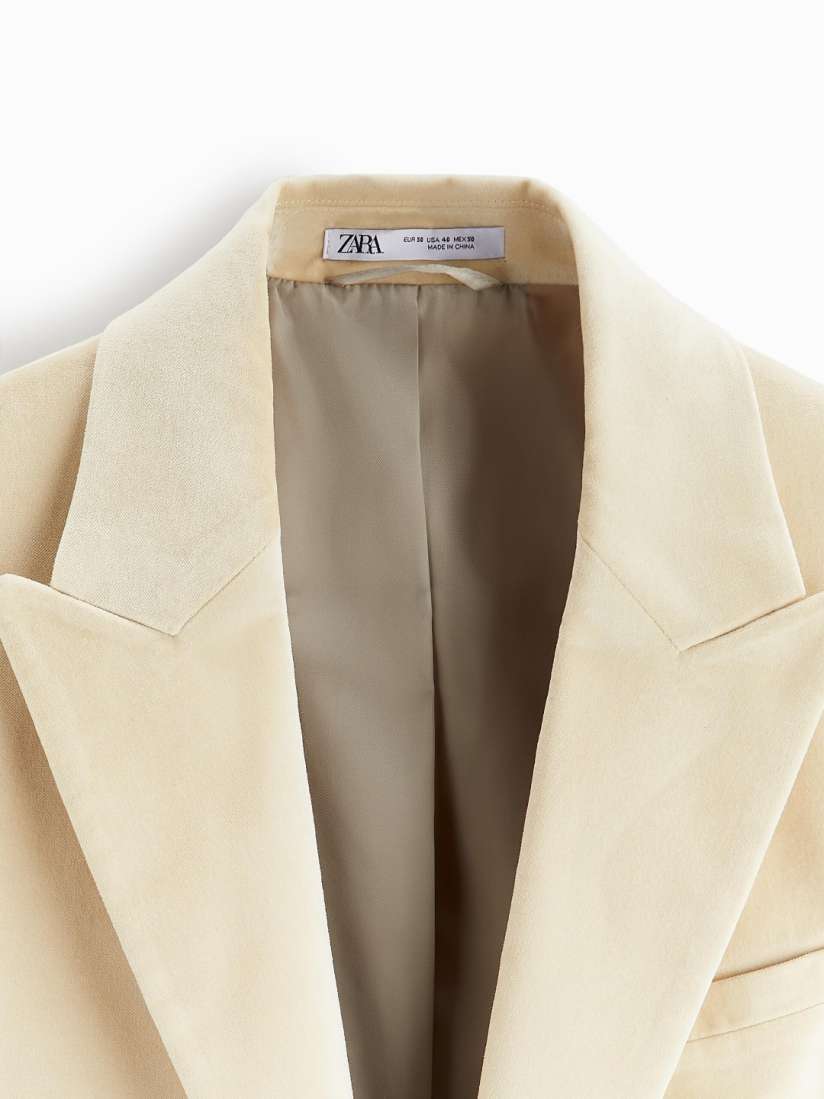 Zara white blazer mens cheap