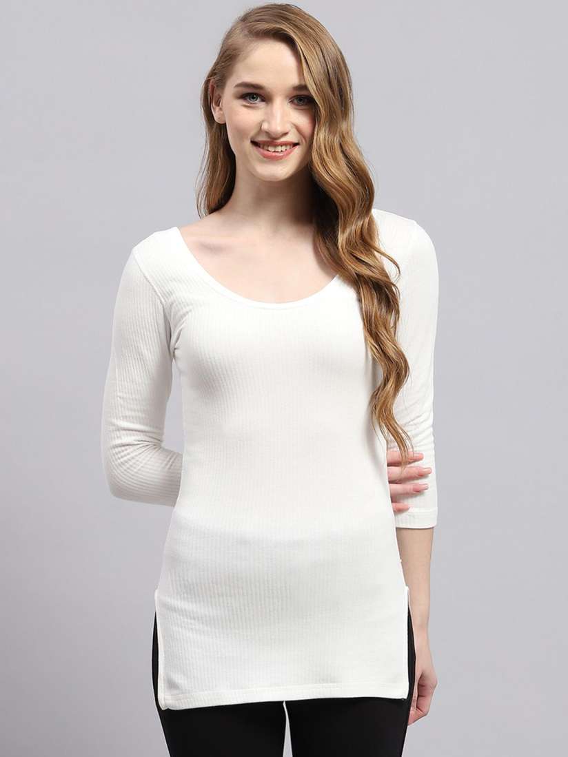 Womens cotton thermal tops 2025