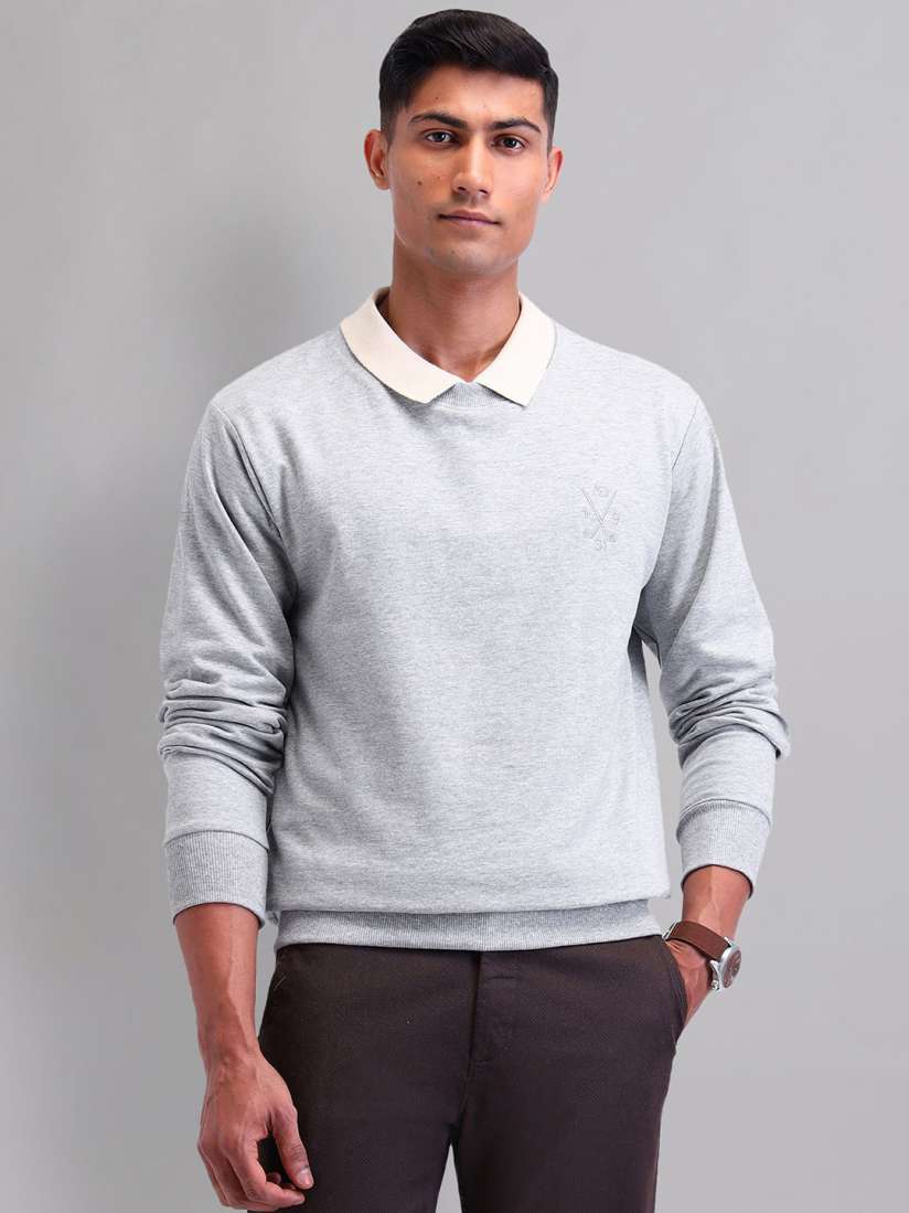 Buy AD By Arvind Men Sweatshirt Sweatshirts for Men 31326052 Myntra