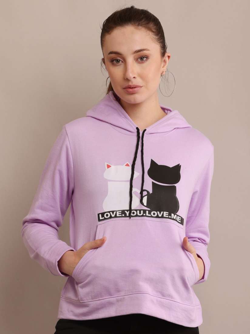 Buy Raabta Fashion Women Hooded Casual Pullover Sweatshirt Sweatshirts for Women 31341928 Myntra