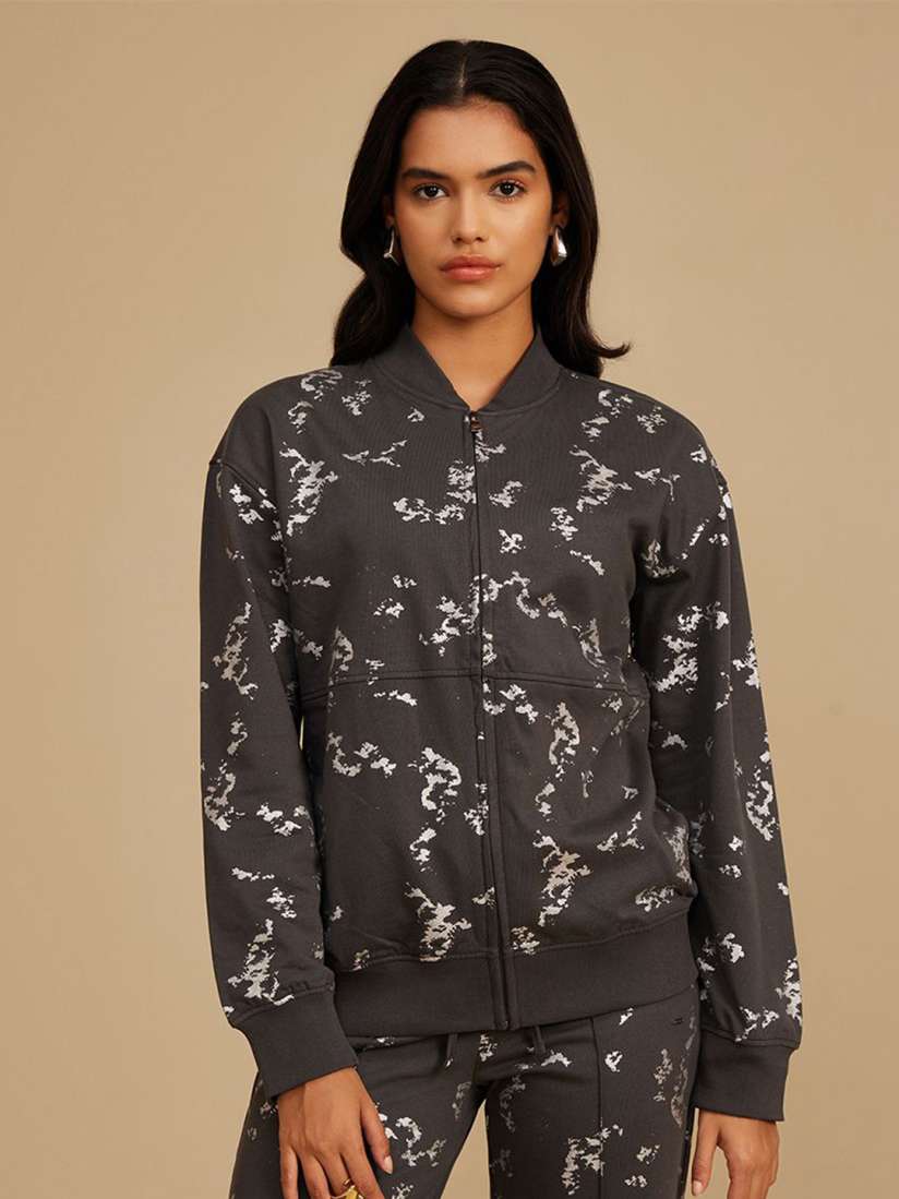 Ladies floral sweatshirts best sale